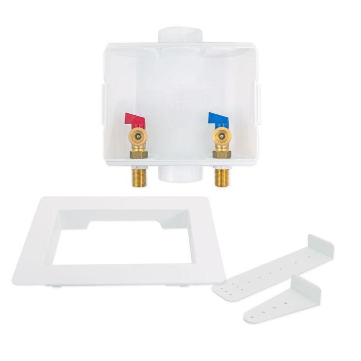 1/2 in. Sweat Center Drain Washing Machine Outlet Box
