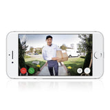 Wireless Video Doorbell 2 with Floodlight Cam White (2-Pack) - Super Arbor