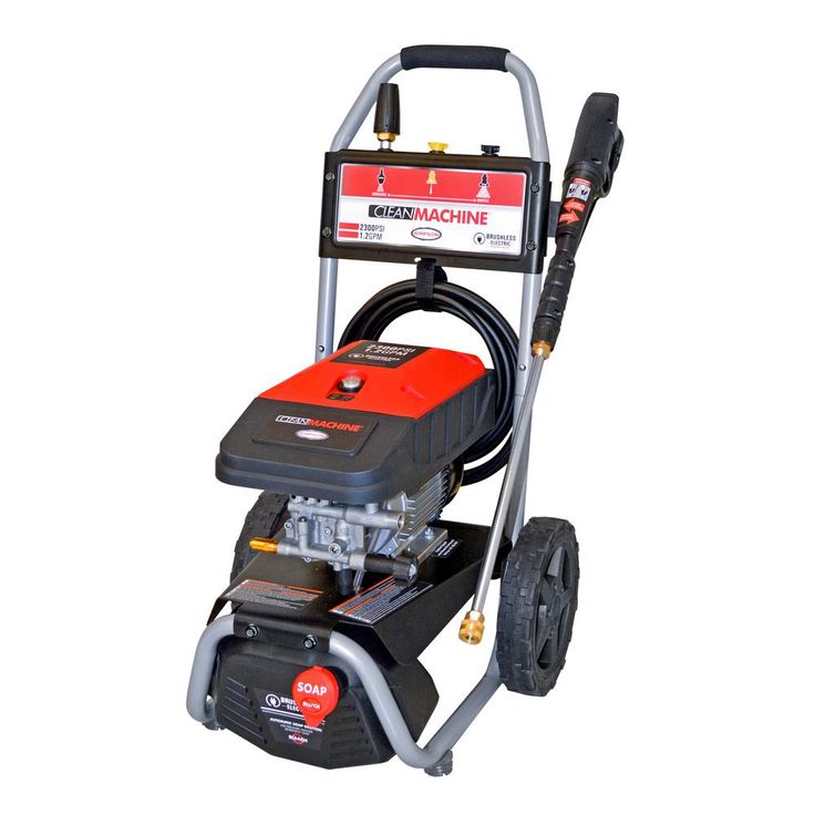 Simpson Clean Machine by SIMPSON CM61016 2300 PSI at 1.2 GPM Cold Water Residential Electric Pressure Washer
