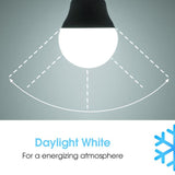 YANSUN 60-Watt Equivalent G14 6-Watt Dimmable E12 Candelabra Base LED Light Bulb in Daylight White 5000K (6-Pack)