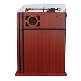 Stereo Turntable with Bluetooth Receiver and Record Storage Compartment - Super Arbor