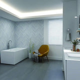 Talence 59 in. Acrylic Flatbottom Freestanding Bathtub in White - Super Arbor
