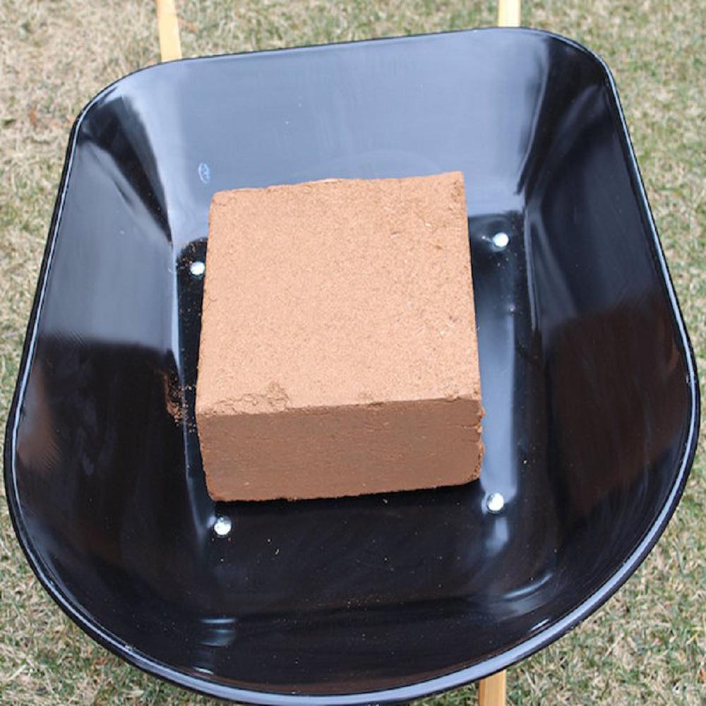 ENVELOR 10 lbs. Organic Coco Block Coir Brick Potting Soil (4-Pack) - Super Arbor