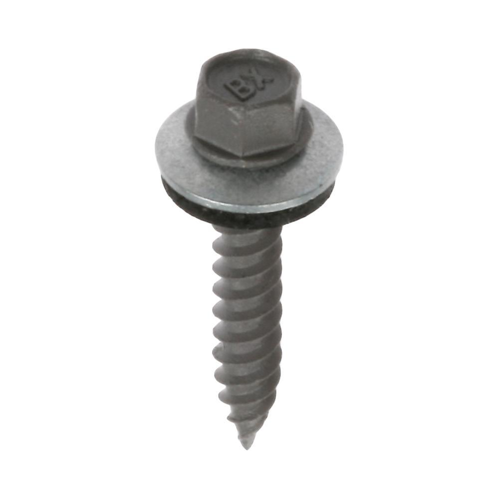 #9 x 1-1/2 in. External Hex Drive Washer Head Roofing Screws (400-Pack)