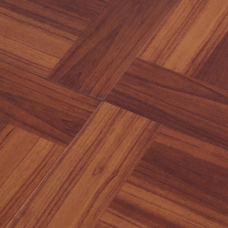 TrafficMASTER Red Oak Parquet 12 in. x 12 in. Peel and Stick Vinyl Tile Flooring (30 sq. ft. / case)