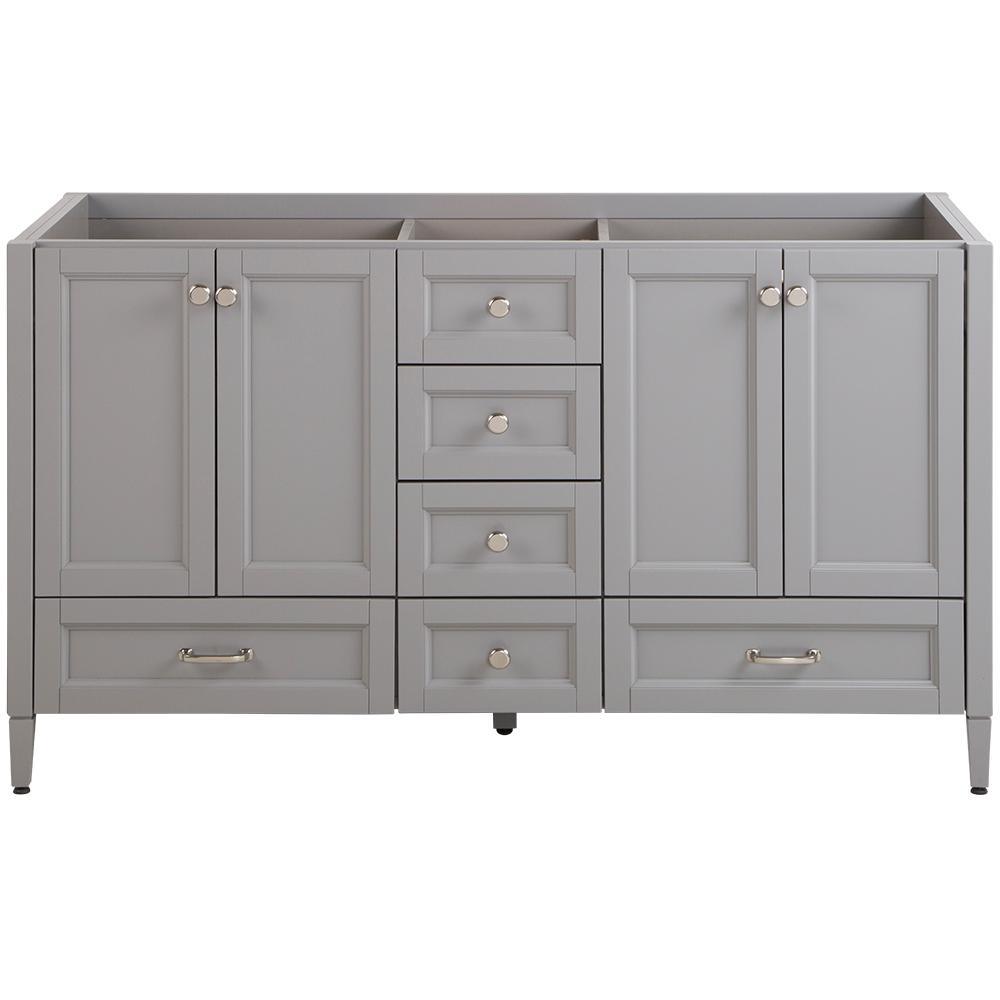 Claxby 48 in. W x 34 in H x 22 in. D Bath Vanity Cabinet Only in Cream - Super Arbor