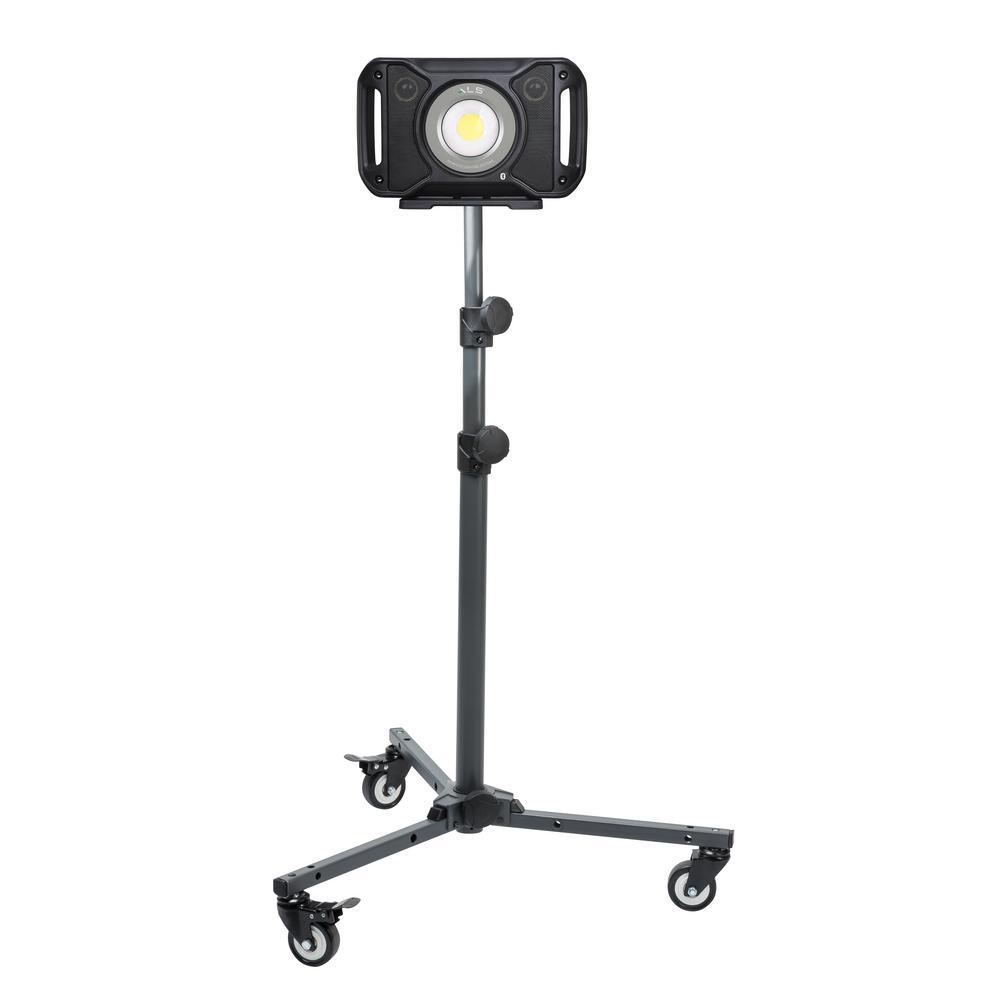 Folding Tripod Wheel Stand with Collapsible Legs and Locking Casters for Advanced Lighting Systems Lights - Super Arbor