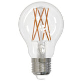 Bulbrite 75-Watt Equivalent A19 Clear Dimmable Edison LED Light Bulb Soft White (2-Pack)