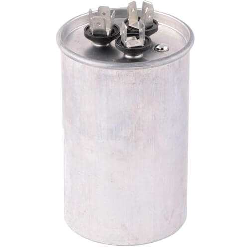Lennox 89M87 capacitor - front view (Voltage: 440v; MFD: 60 (Compressor))