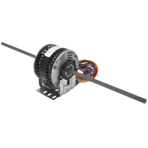 Century 89PSC blower motor - side view (Type: Shaded Pole; Voltage: 115V)