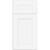 Vesper White Shaker Assembled Plywood 36 in. x 34.5 in. x 24 in. Sink Base Kitchen Cabinet with Soft Close - Super Arbor