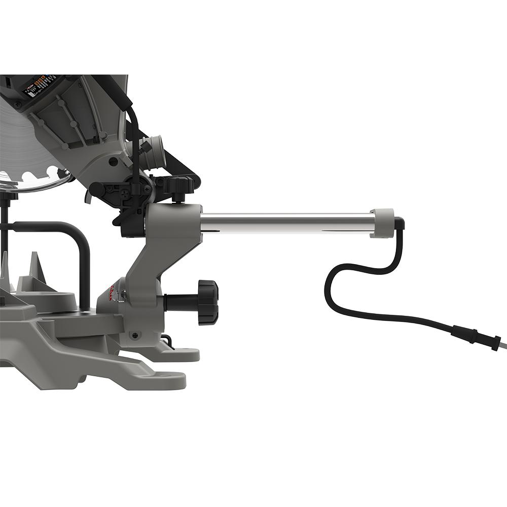 12 in. Sliding Compound Miter Saw with Laser - Super Arbor