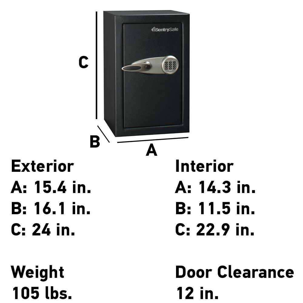 T6-331 2.1 cu ft Security Safe with Digital Keypad - Super Arbor