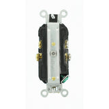 20 Amp Commercial Grade Duplex Outlet, Black - Super Arbor
