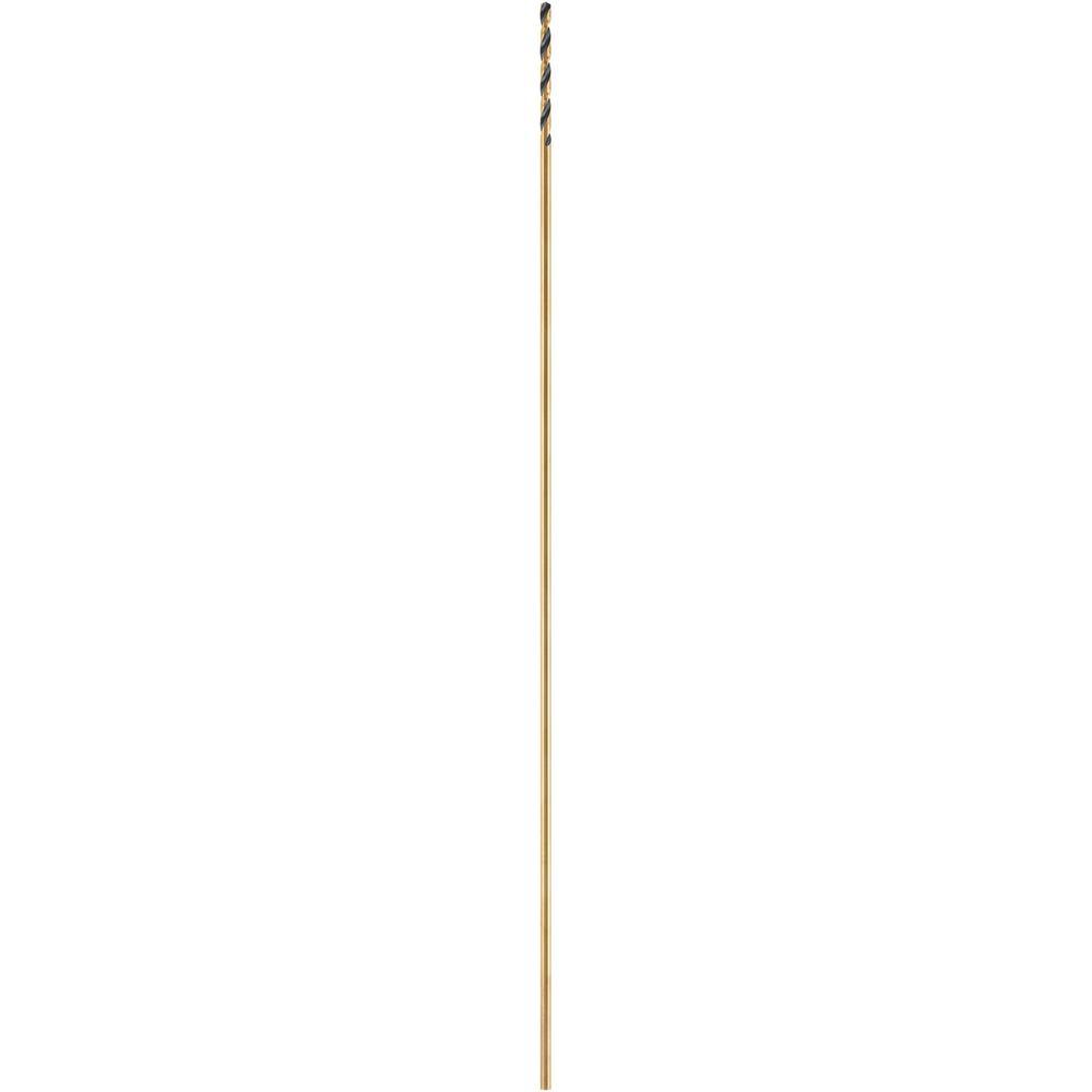 1/2 in. x 12 in. Black and Gold Drill Bit - Super Arbor