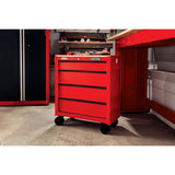 CRAFTSMAN 1000 Series 26.2-in L x 32.5-in H 4-Drawers Rolling Red Wood Work Bench