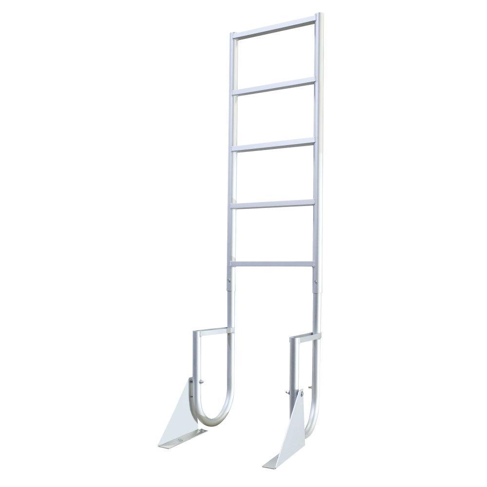 Extreme Max Flip-Up Dock Ladder - 5-Step - Super Arbor