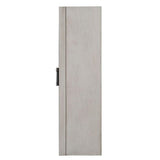 Hazelton 24 in. W x 28 in. H Framed Surface-Mount Bathroom Medicine Cabinet in Antique Grey