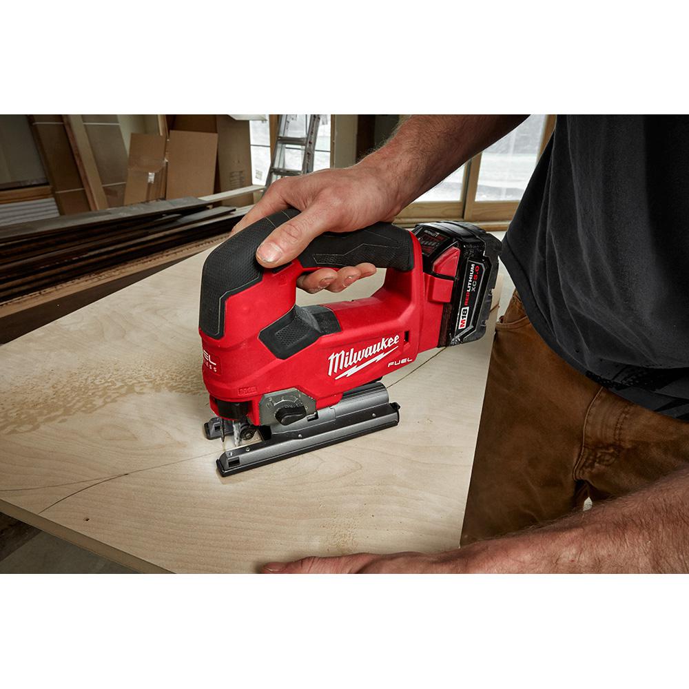 M18 FUEL 18-Volt Lithium-Ion Brushless Cordless Jig Saw Kit with  M18 FUEL Impact Driver