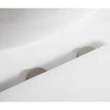 Buxton 1-Piece 1.6 GPF/1.1 GPF Dual Flush Elongated Toilet in White - Super Arbor