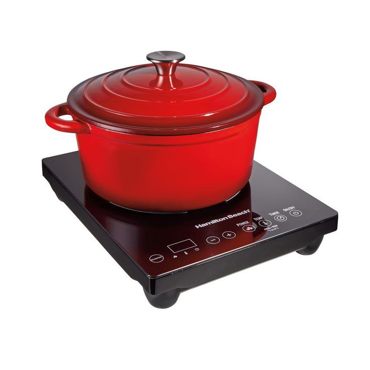 Single Burner 10 in. Black Induction Cooktop