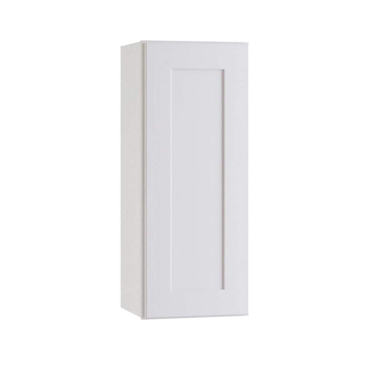 Home Decorators Collection Newport 15 in. W x 12 in. D x 30 in. H Assembled Plywood Wall Kitchen Cabinet in Pacific White with Soft Close