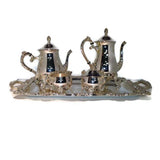 5-Piece Silver Plated Tea and Coffee Set