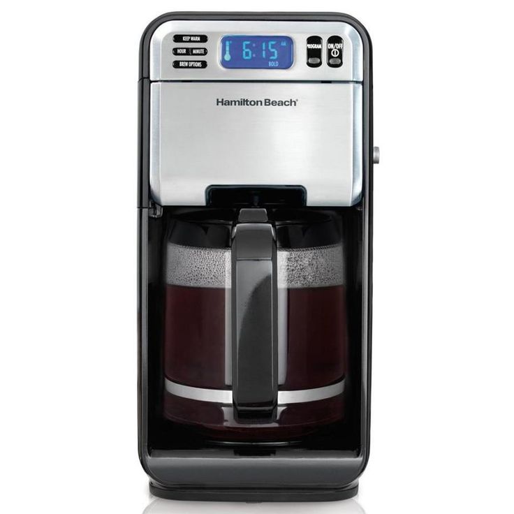 Hamilton Beach 12-Cup Black Residential Combination Coffee Maker
