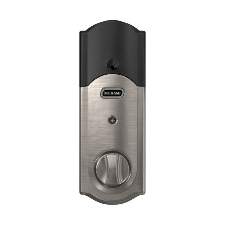 Camelot Satin Nickel Connect Smart Door Lock with Alarm