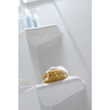 Ensemble Alcove 60 in. x 30 in. x 55 in. Fixed 3-Piece Direct-to-Stud Tub Surround in White - Super Arbor
