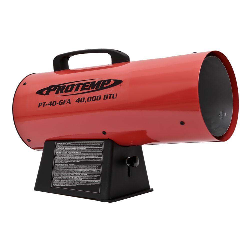 40,000 BTU Forced-Air Propane Space Heater - Super Arbor