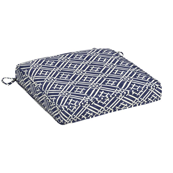Style Selections Tilda Trellis Seat Pad