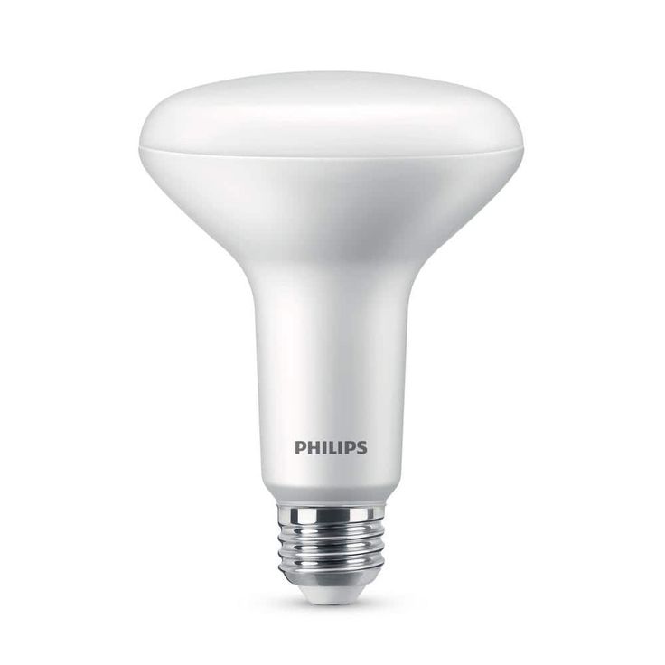 Philips 65-Watt Equivalent BR30 Dimmable LED Flood Soft White (3-Pack)