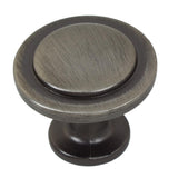 1-1/4 in. Dia Oil Rubbed Bronze Classic Round Ring Cabinet Knobs (10-Pack) - Super Arbor