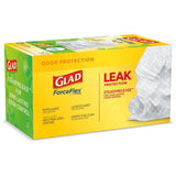 Glad Odor Shield 50-Pack 13-Gallon Gain White Polypropylene Kitchen Trash Bag