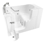 Gelcoat Value Series 51 in. Right Hand Walk-In Whirlpool and Air Bathtub with Outward Opening Door in White - Super Arbor