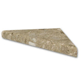 15 in. Corner Shelf Niche in Calacatta White - Super Arbor