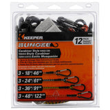 Mini Carabiner Bungee Assortment Rope (12-Pack) - Super Arbor