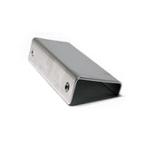 3-1/8 in. (80 mm) Center-to-Center Chrome Steel Contemporary Edge Pull