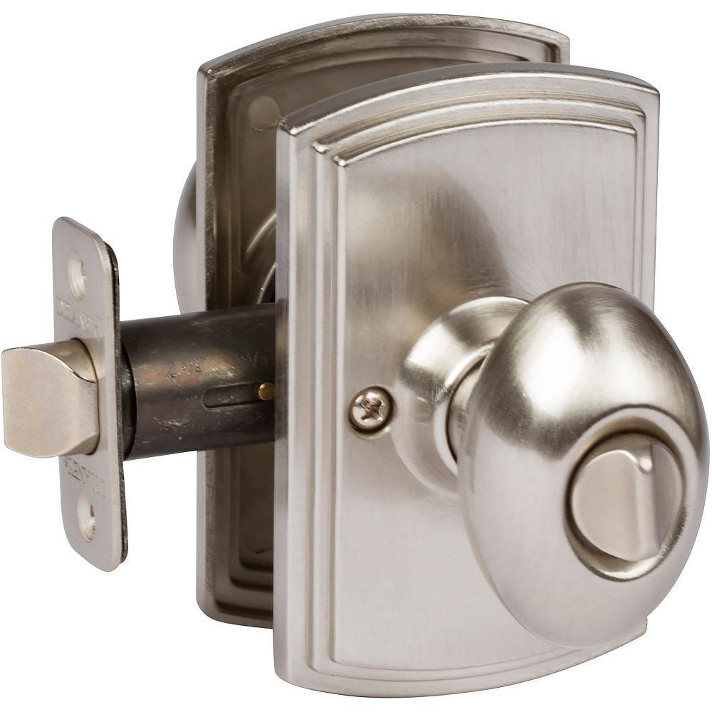 Italian Collection Canova Black Bed/Bath Door Knob - Super Arbor