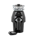 Everbilt 1/2 HP Sound Insulated Continuous Feed Garbage Disposal with Stainless Steel Sink Flange and Attached Power Cord