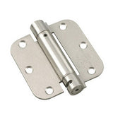 Full Mortise Inset Brushed Nickel Self-Closing Hinge (1-Unit)