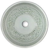 Cadence Series Vessel Sink in Decor White - Super Arbor