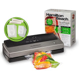 NutriFresh Clear Vacuum Sealer Bag Rolls 7-Roll Multi-Pack