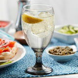 16.25 oz Classic Smoke Glass Goblet Set (6-Pack)