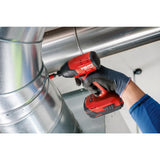 22-Volt Li-ion 3-speed 1/4 in. Hex Cordless Brushless SID 4 Compact Impact Driver Kit with 2 Batteries, Charger and Case