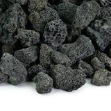 Fire Pit Essentials 10 lbs. Black Lava Rock 3/4 in. - Super Arbor