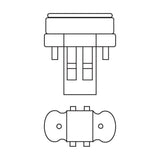13-Watt Equivalent CFLNI PL-S (GX23) Energy Saver (Non-Integrated) 2-Pin Light Bulb Soft White (2700K)