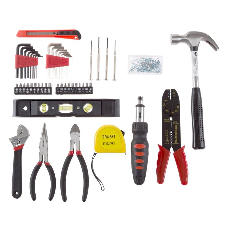 Stalwart 130-Piece Household Hand Tool Set