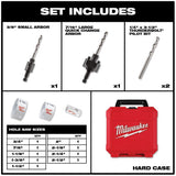 General-Purpose Hole Dozer Hole Saw Kit (16-Piece) - Super Arbor